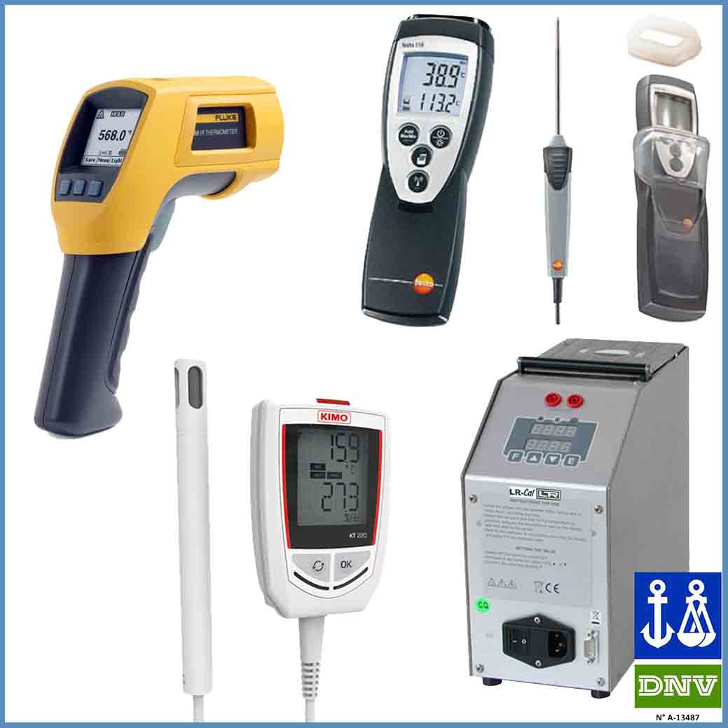 etalonnage des chaine de mesure de temperature 
